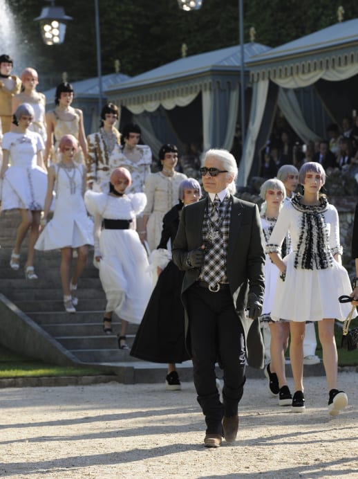 Rokoko-Chic in Versailles: Chanel Cruise Collection 2012/13