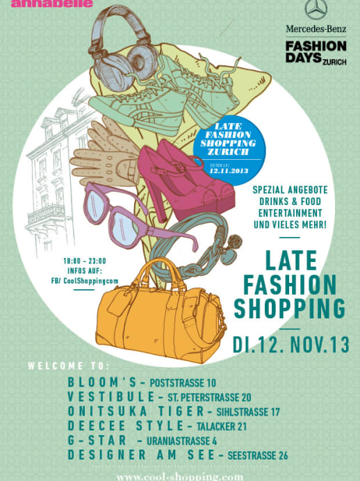 Nachtschwärmer aufgepasst: Late Fashion Shopping 2013