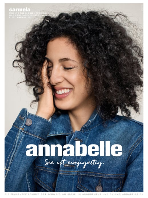 Die Gesichter der neuen annabelle-Werbekampagne: Carmela Bonomi