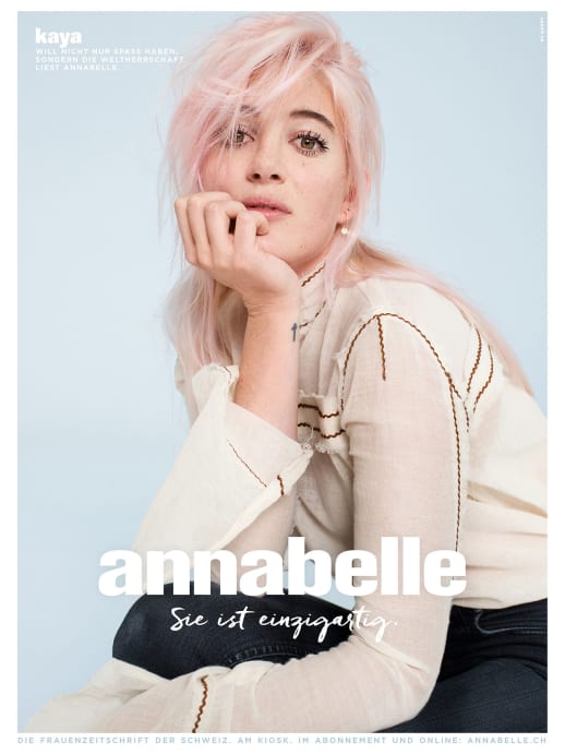 Die Gesichter der neuen annabelle-Werbekampagne: Kaya Strehler