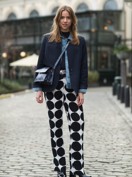 Street-Style-Trend grafische Muster