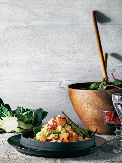 Rezept für Hirsesalat mit Granatapfel