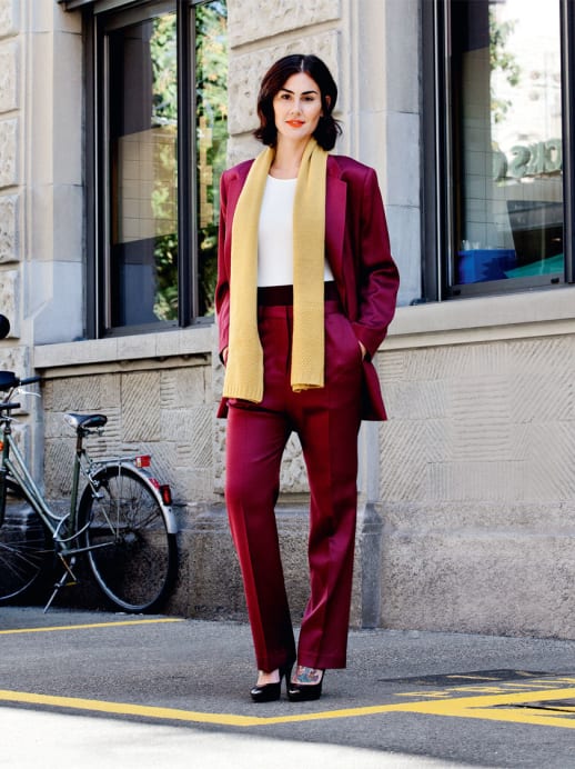 Ein neuer Look für Tanya Ramstöck-Worring: Business in Bordeaux