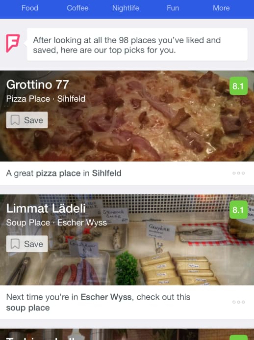 App der Woche: Foursquare