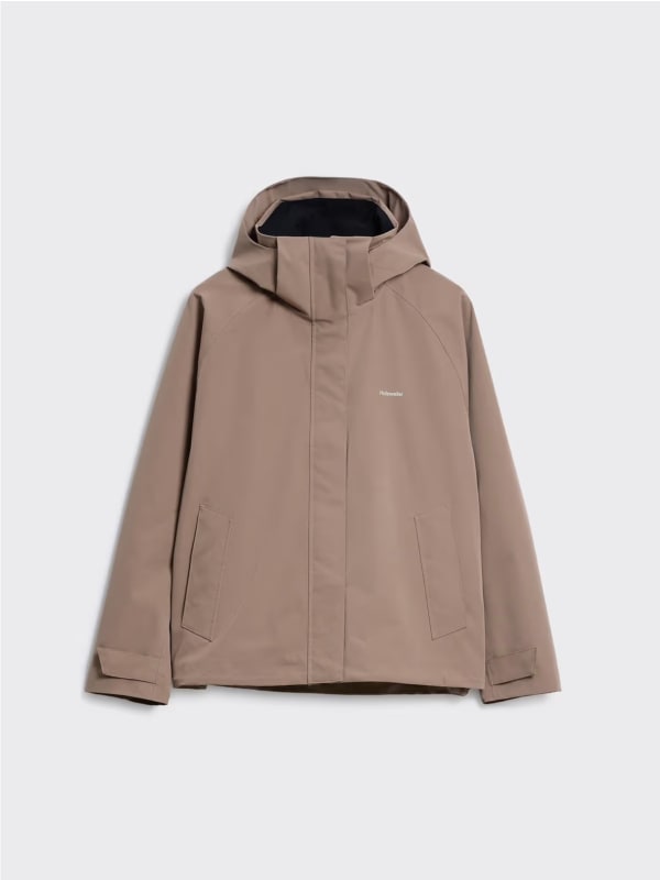 Übergangsjacken Regenjacke Holzweiler taupe