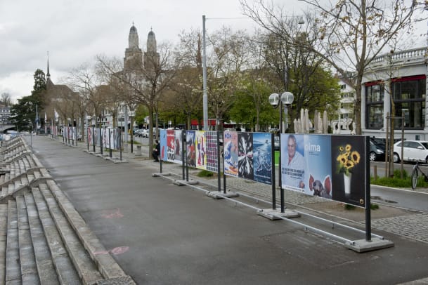 Die längste Plakatwand der Schweiz