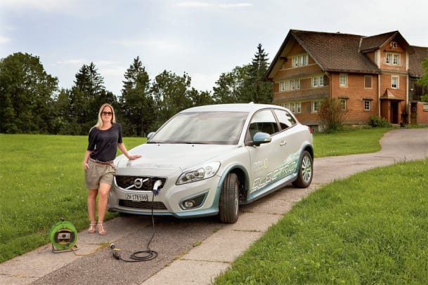 Kurzstreckensegler: der Volvo C30 Electric im Autotest