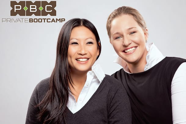 Expertinnen Linh und Denise: Private Bootcamp