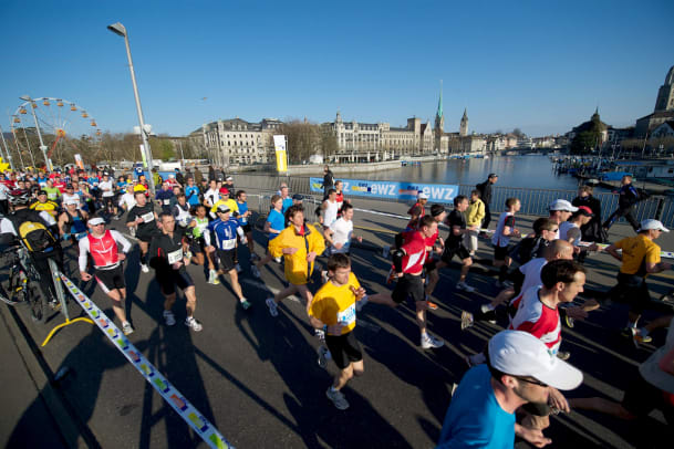 annabelle am Zürich Marathon 2013