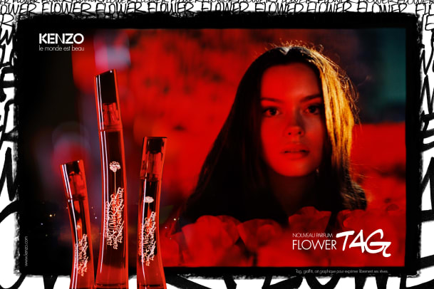 Flowertag by Kenzo - Making of des Werbespots