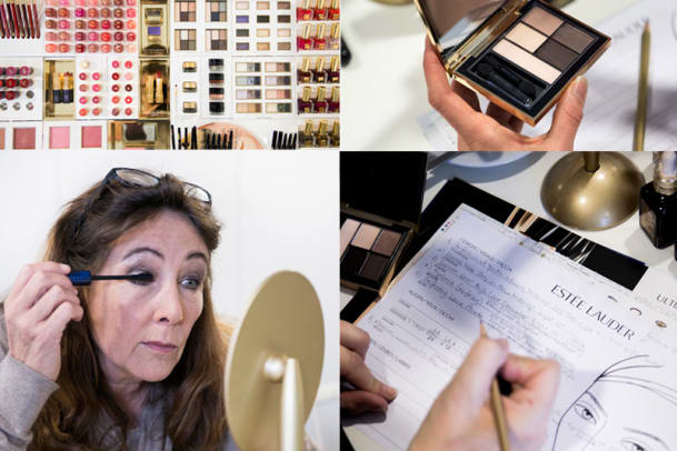Die Bilder zum Schmink-Workshop mit Estée Lauder