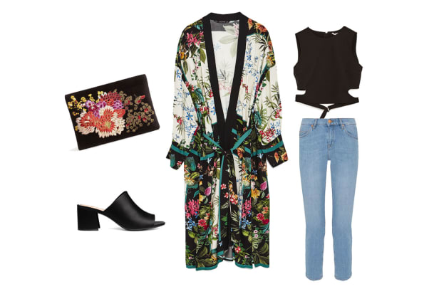 Mode: Kimono im Alltag tragen