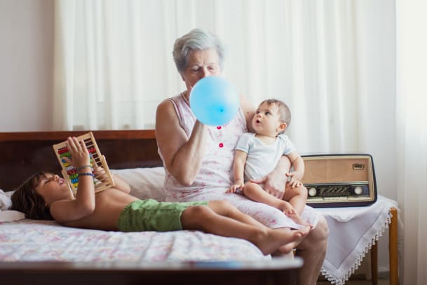 Enkelbetreuung: Boni für Omi!