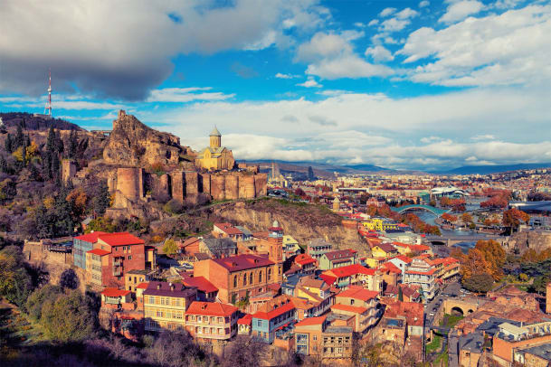 Postkarte aus Tiflis