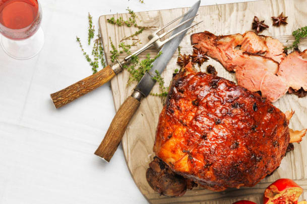 Rezept für Weihnachtsschinken: Die Glasur machts