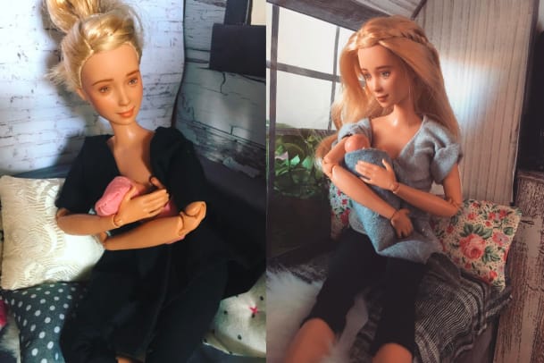 Stillende Barbie erobert die Kinderzimmer