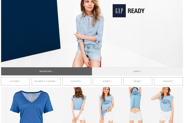 Online-Shop Zalando führt nun GAP