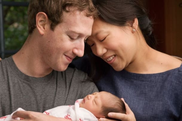 Mark Zuckerberg: Vaterschaft macht spendabel