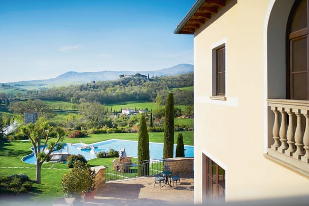 Ausruhen im Hotel Adler Thermae in der Toscana