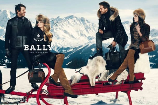 Winterkampagne von Bally - Winter-Wonderland in den Schweizer Alpen