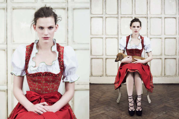 Dirndl-Kollektion von Mytheresa