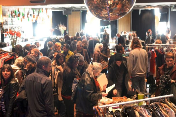 Kaufleuten: Stylisher Indoor-Flohmarkt in Zürich