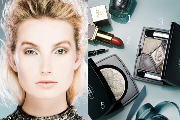 Festliches Make-up: Der puristische Schneeköniginnen-Look