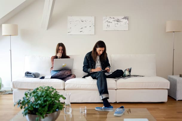 Homeoffice - Wohnen und arbeiten unter einem Dach