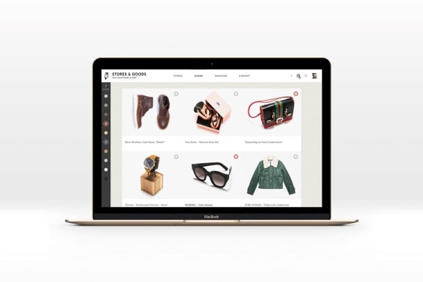 Stores & Goods als digitales Schaufenster