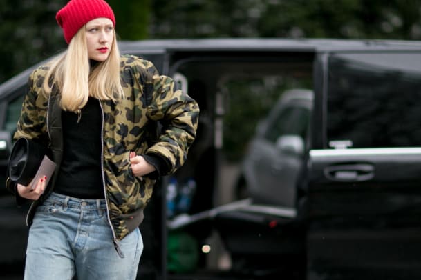 So trägt man Blousonjacken