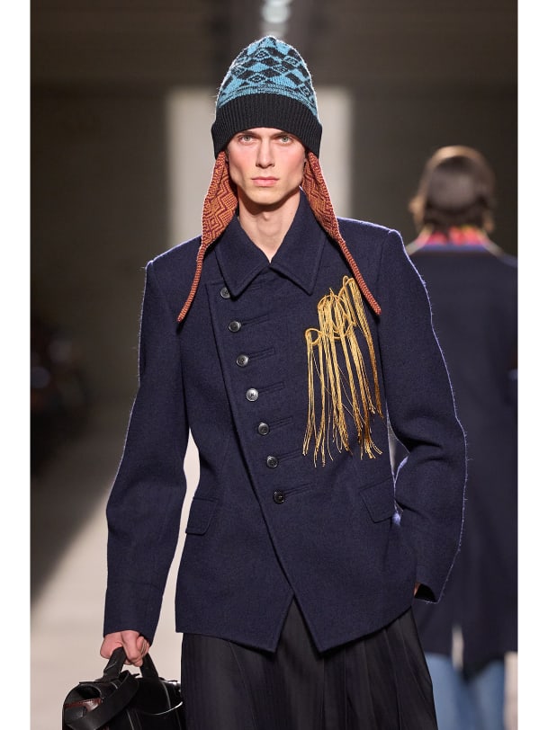 Fashionweek-Runway—Dries Van NotenJacket-uniform jacket