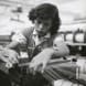 Arbeitsalltag einer jungen Frau in Troyes, Frankreich um 1955/56