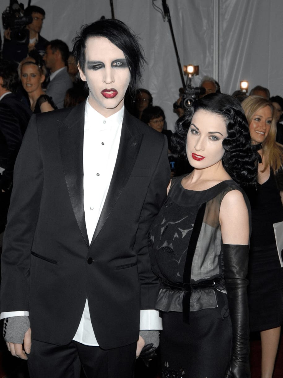 Marilyn Manson Dita von Teese