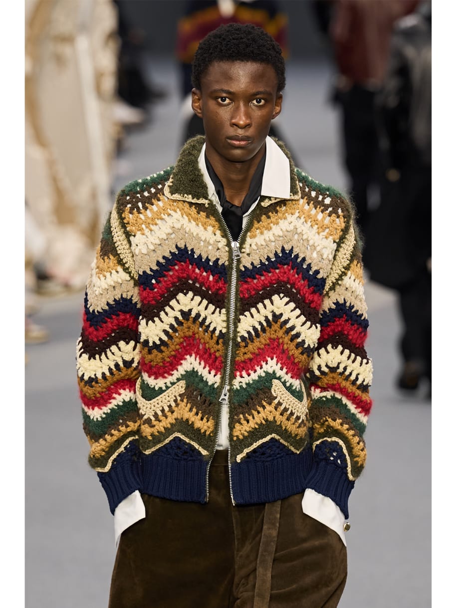 Fashionweek-Runway-Sacai-Jacket-knitwear