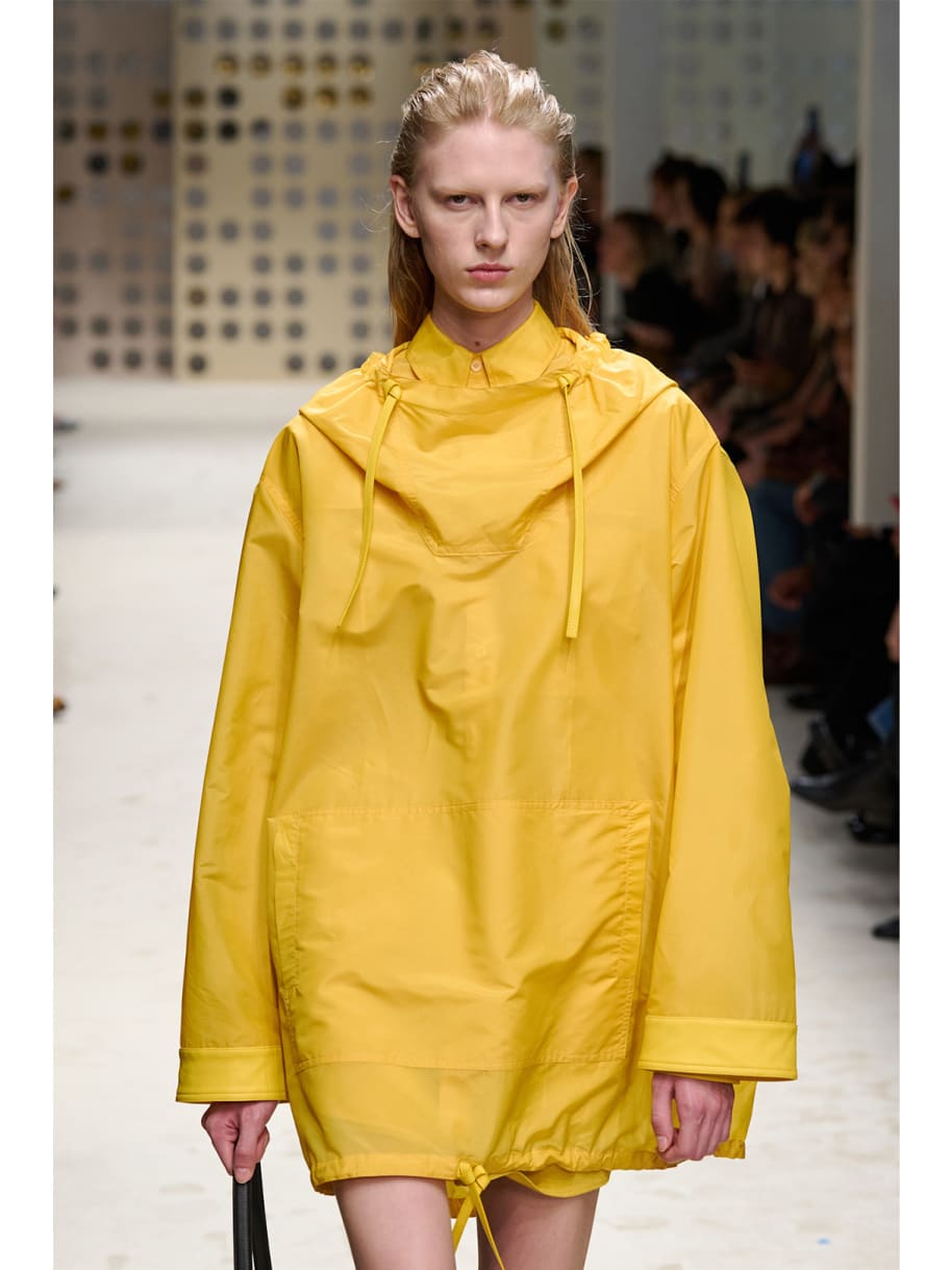 Tods Runway Regenjacken gelb