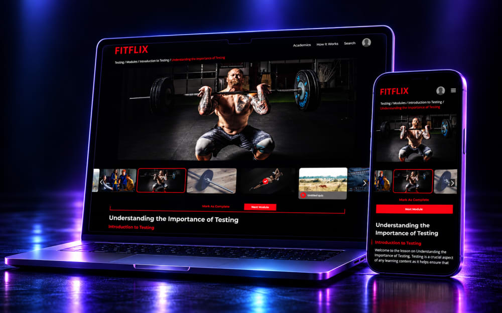 FitFlix Product Theme preview