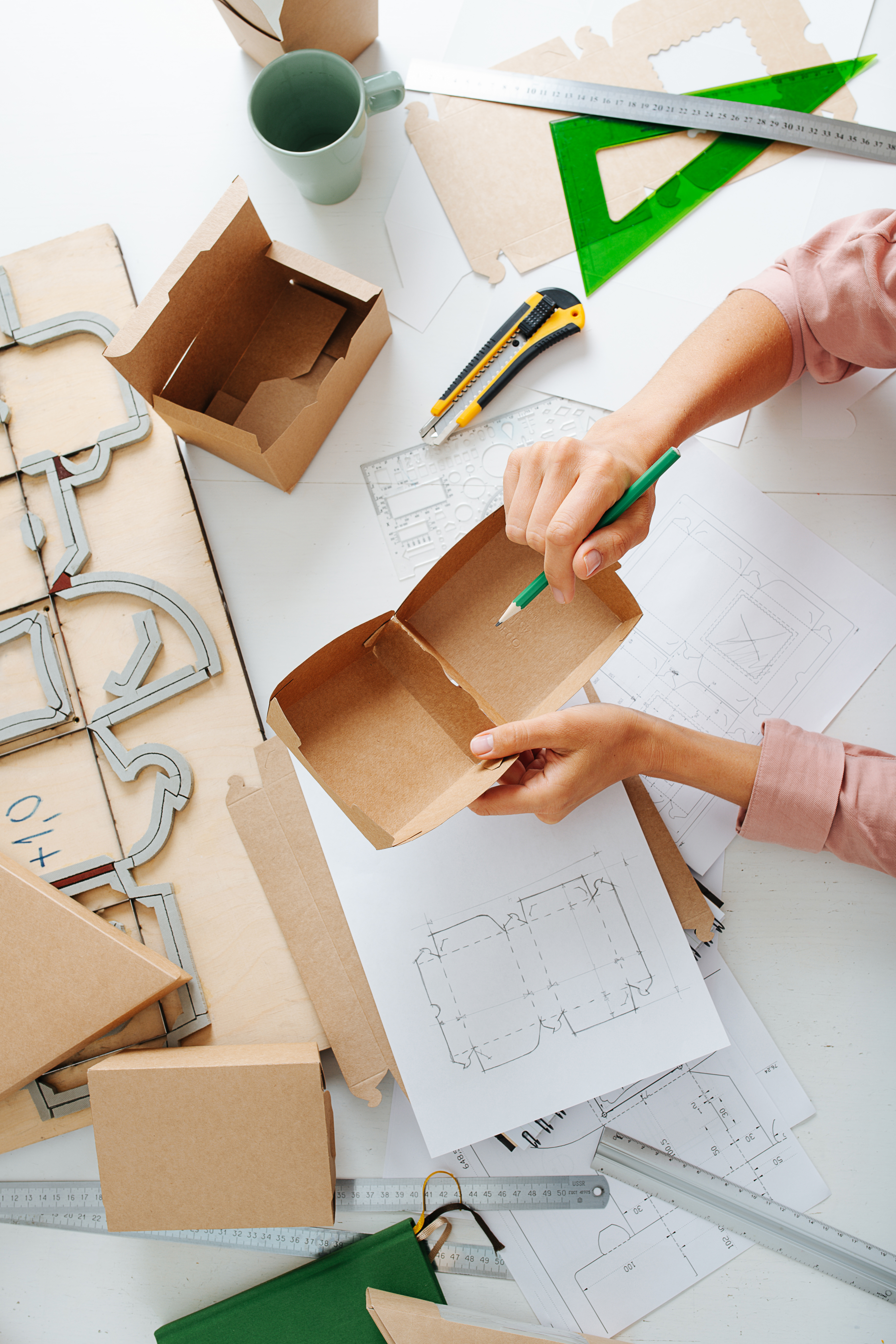 processo de criacao de embalagens