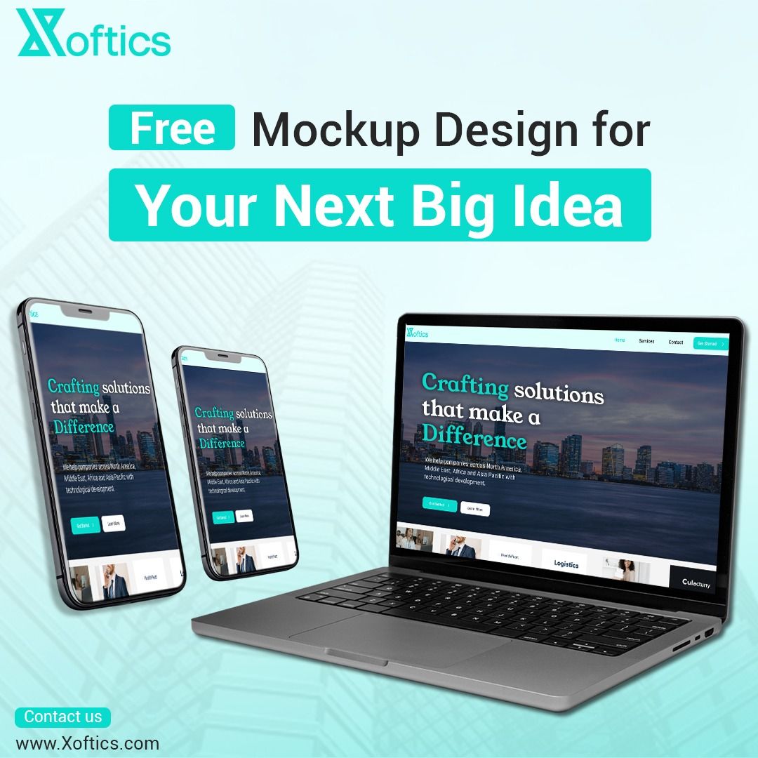 Get Free Mockup Design