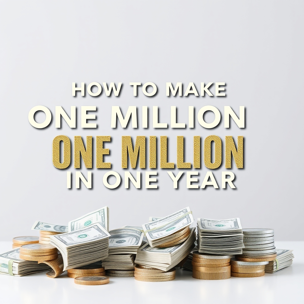 How to Make One Million in One Year: Realistic Strategies That Actually Work