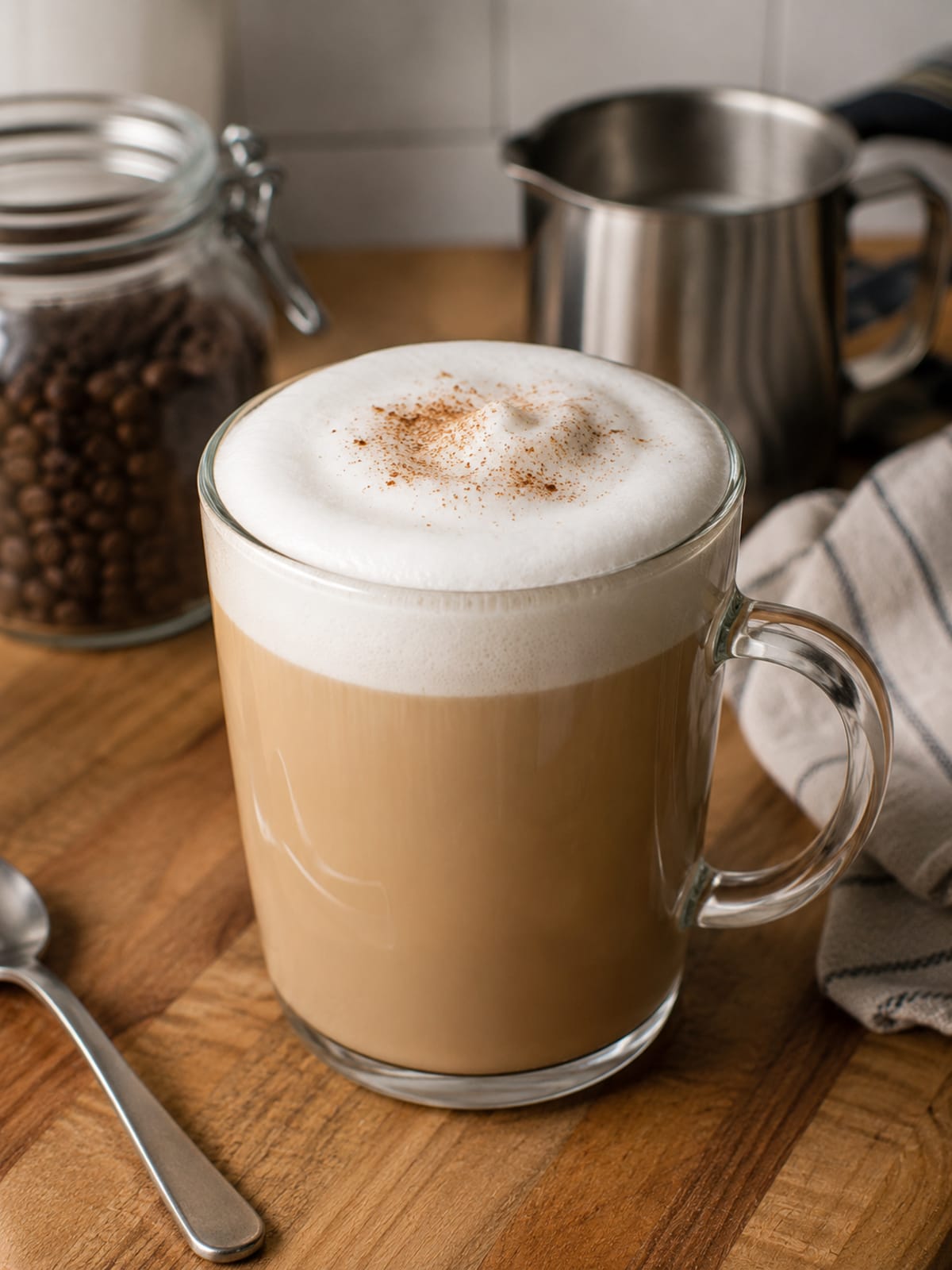 Café latte maison