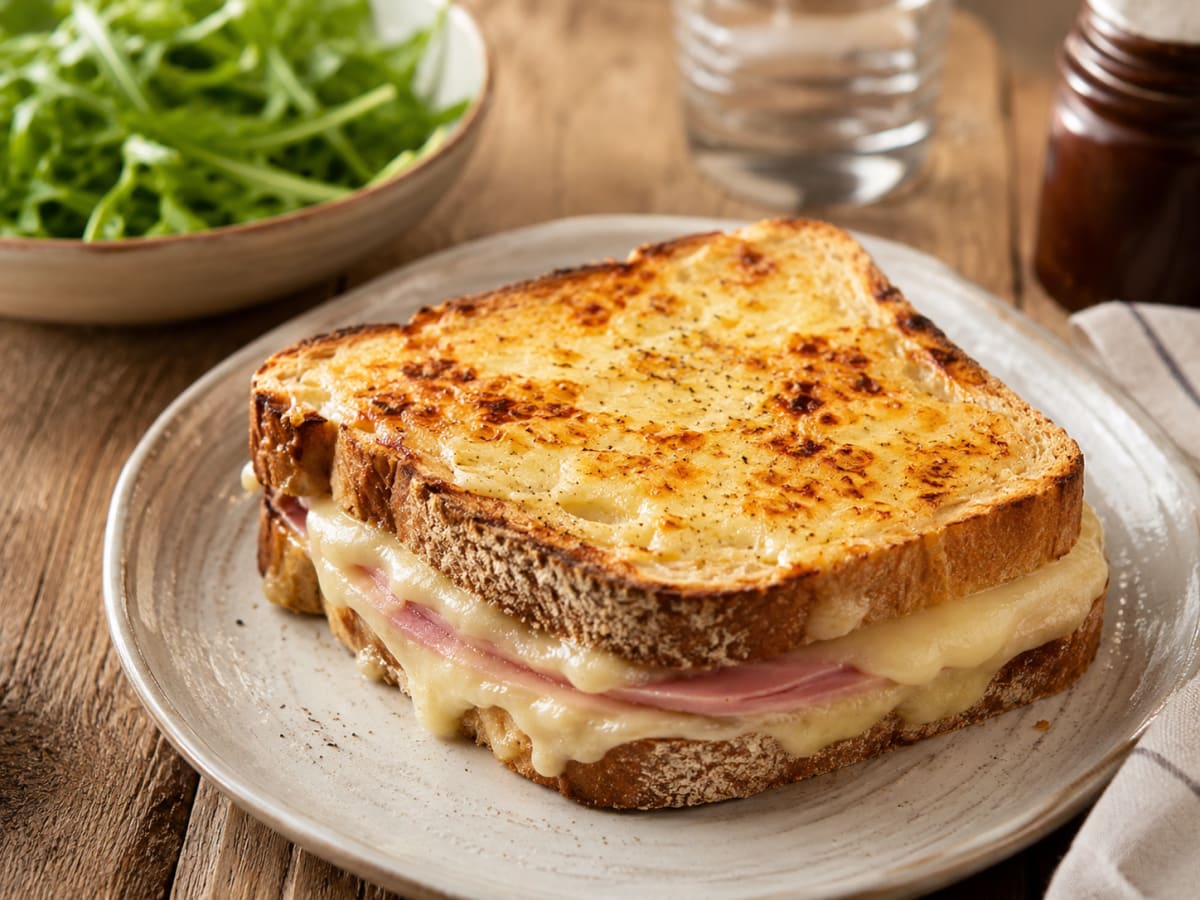Croque-monsieur à la béchamel