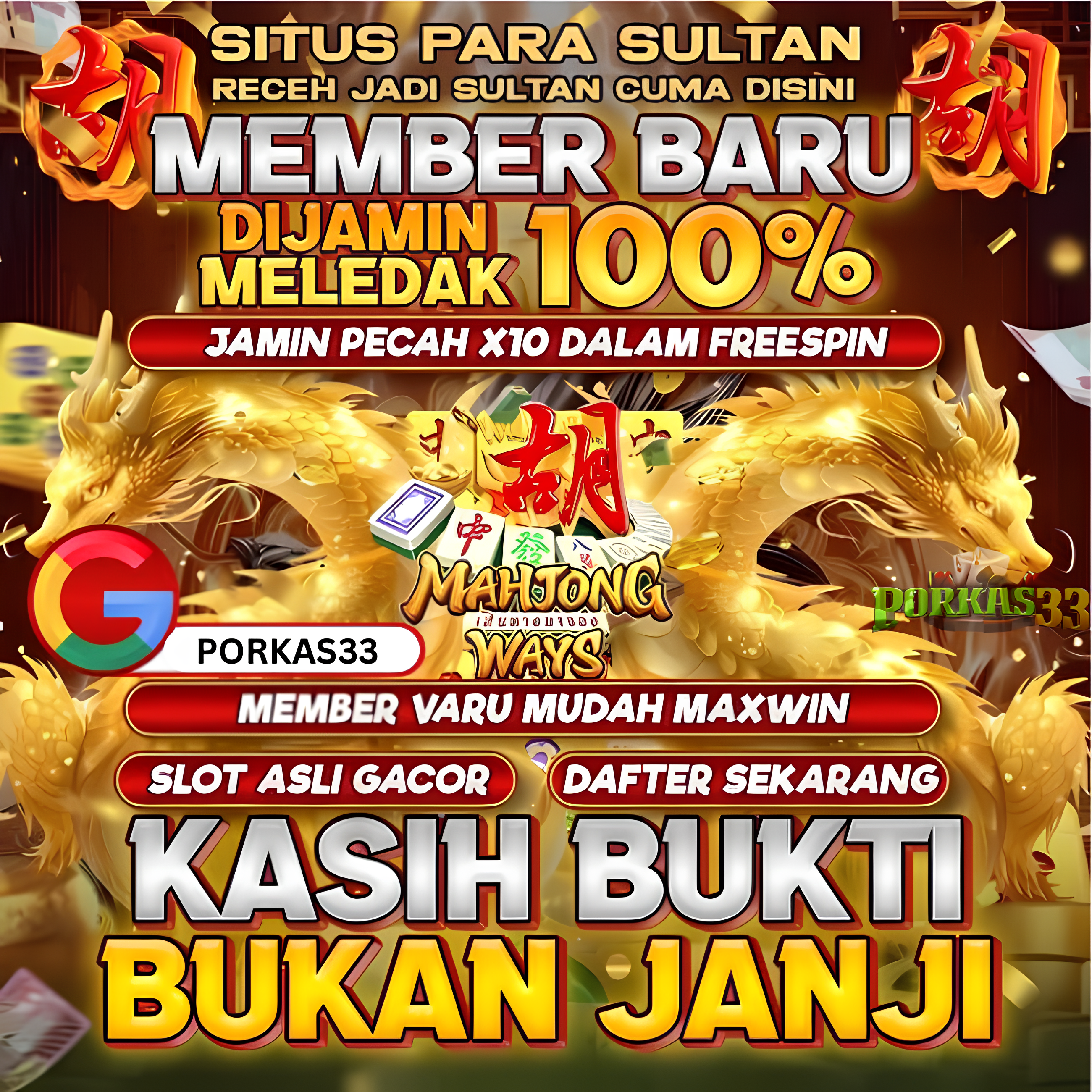PORKAS33 - Bandar Togel Online Min Bet 100 Perak Dengan Kemenangan Berapapun Kami Bayar Lunas