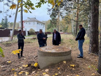 Посещение деревни Маришкино представителями Воскресенска