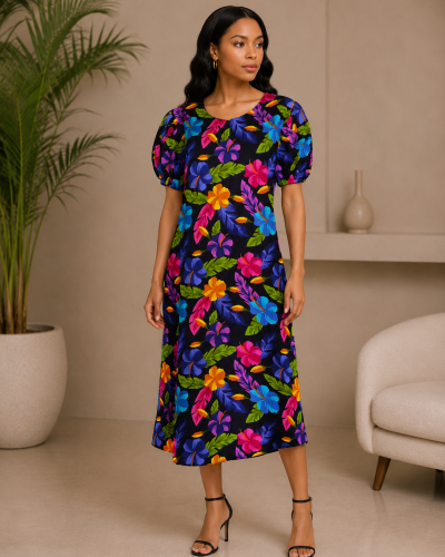 Floral Midi Dress