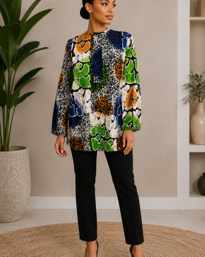 Ankara Slim Fit Shirt