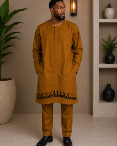 Mustard -Gold 2 piece set