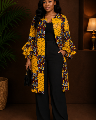 Ankara Kimono