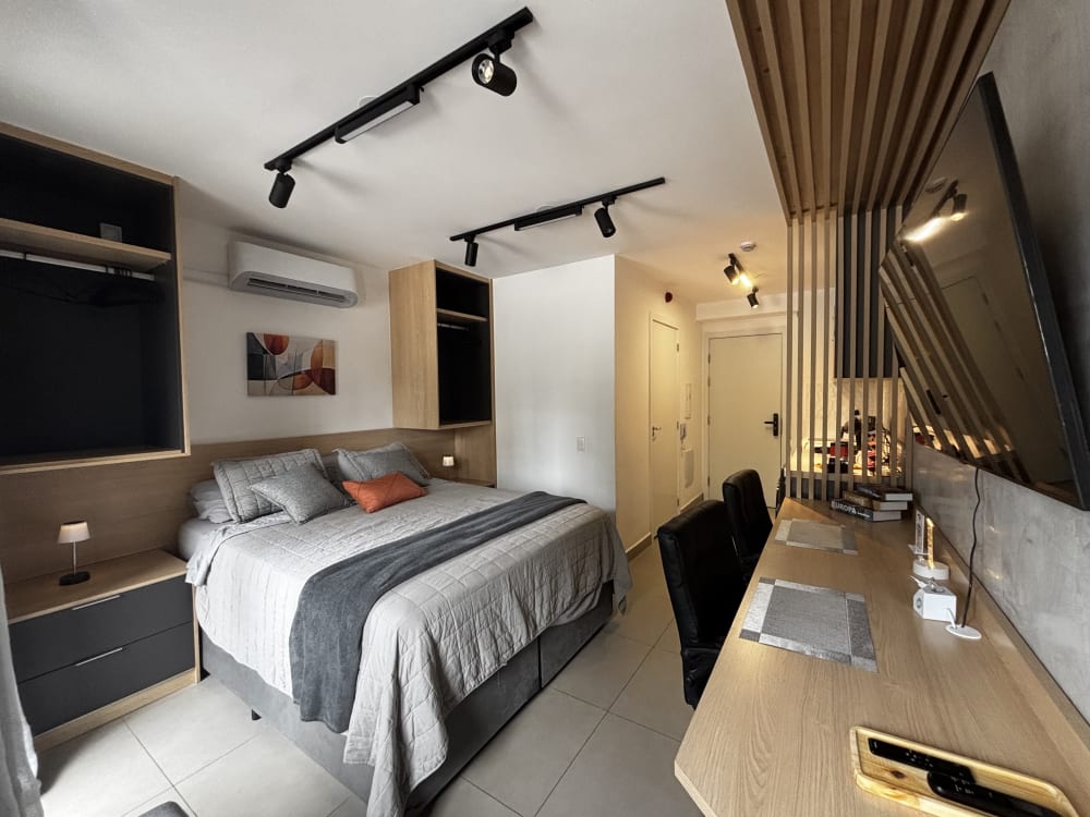 Foto do imóvel Studio Esmeralda Moema - Shopping Ibirapuera