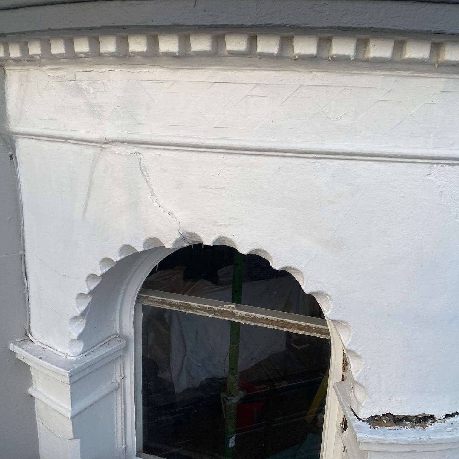 Before works began