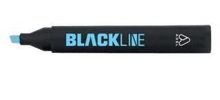 Adel Blackline Fosforlu Kalem Pastel Mavi